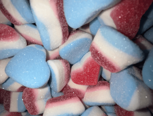 TRICORAZONES HARIBO 100g